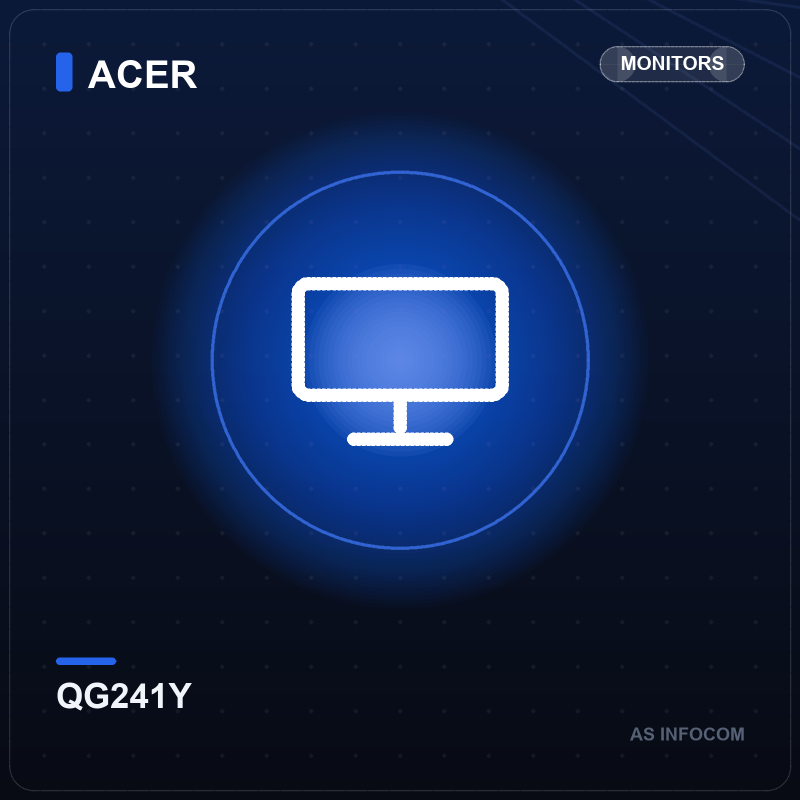 Acer Nitro QG241Y 23.8-inch Full HD VA Gaming Monitor (180Hz, 1ms)