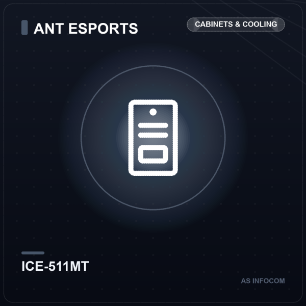 Ant Esports ICE-511MT Mid-Tower ATX Gaming Cabinet (Black)
