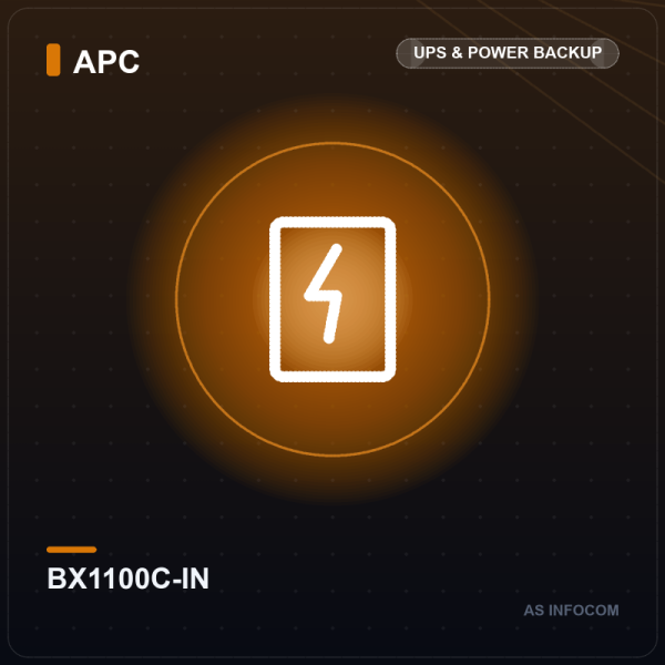 APC Back-UPS BX1100C-IN 1100VA / 660W Line-Interactive UPS