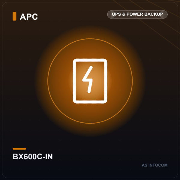 APC Back-UPS BX600C-IN 600VA / 360W Line-Interactive UPS