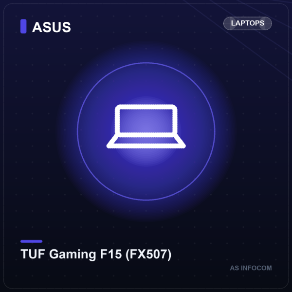 ASUS TUF Gaming F15 Laptop (Intel Core i7-13620H, RTX 4060, 16GB RAM, 512GB SSD, 144Hz)
