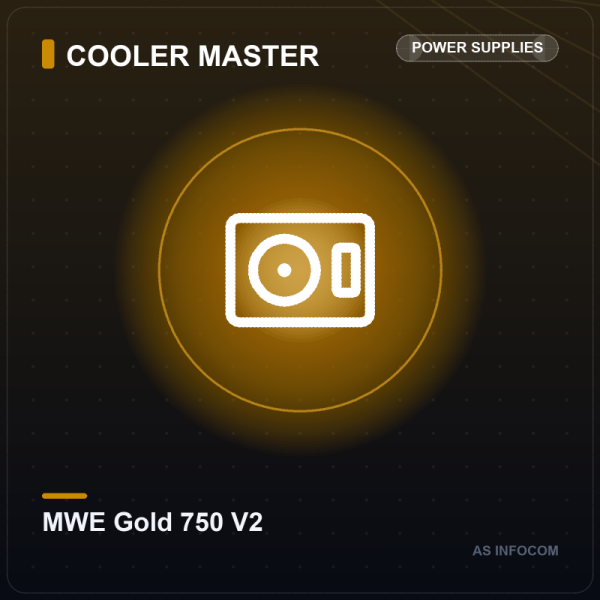 Cooler Master MWE Gold 750 V2 750W 80+ Gold Fully Modular Power Supply