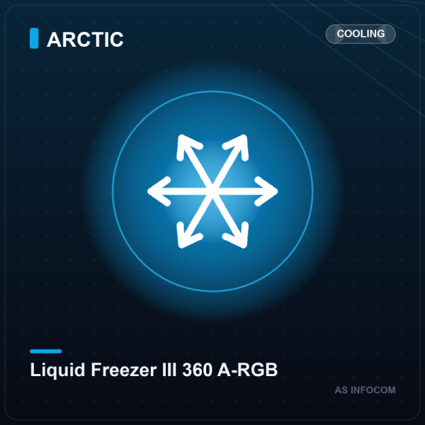 Arctic Liquid Freezer III 360 A-RGB AIO Liquid Cooler (Black)