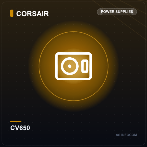 Corsair CV650 650W 80+ Bronze Non-Modular ATX Power Supply