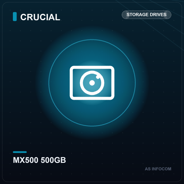 Crucial MX500 500GB 2.5-inch SATA III SSD (CT500MX500SSD1)