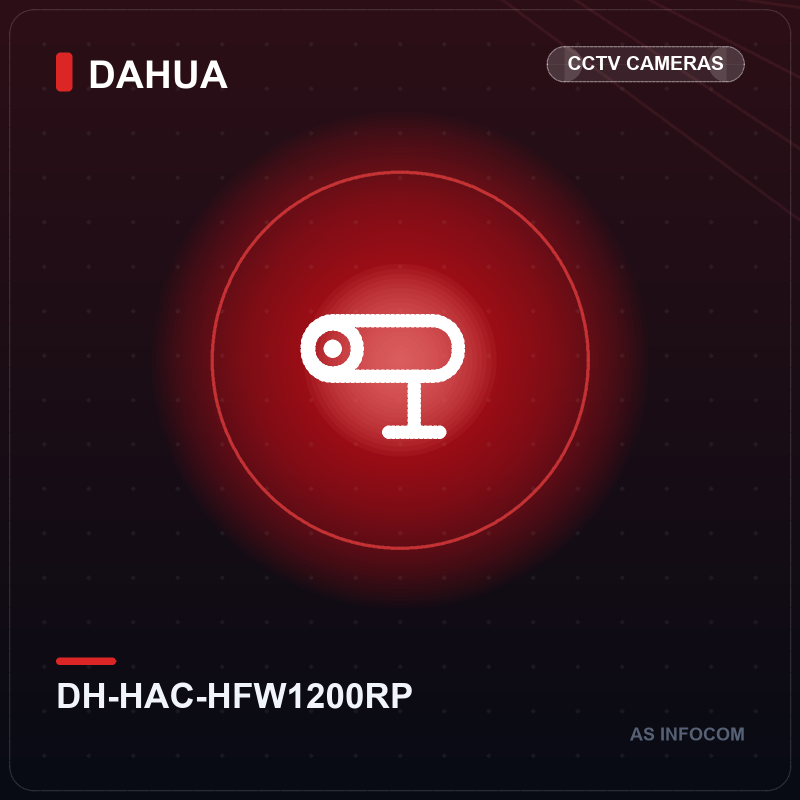 Dahua DH-HAC-HFW1200RP 2MP HD Outdoor Bullet Camera (1080p, IP67)