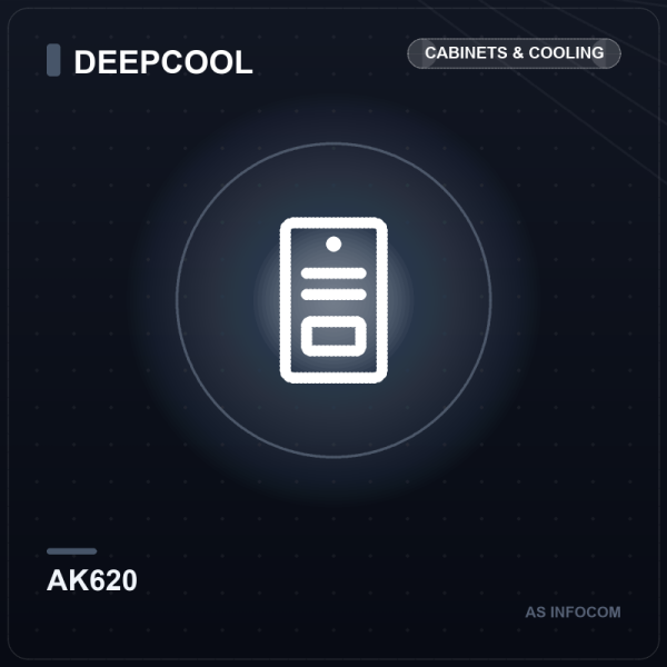 Deepcool AK620 Dual-Tower CPU Air Cooler (260W TDP)