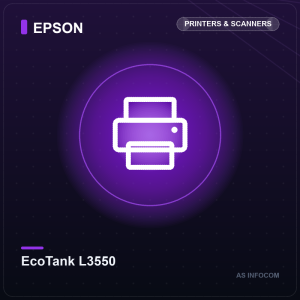 Epson EcoTank L3550 All-in-One Wi-Fi Ink Tank Colour Printer (Print, Scan, Copy)