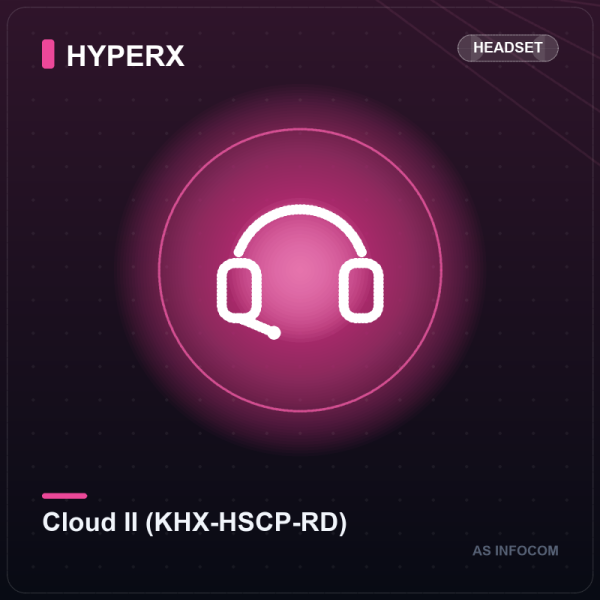 HyperX Cloud II Wired Gaming Headset