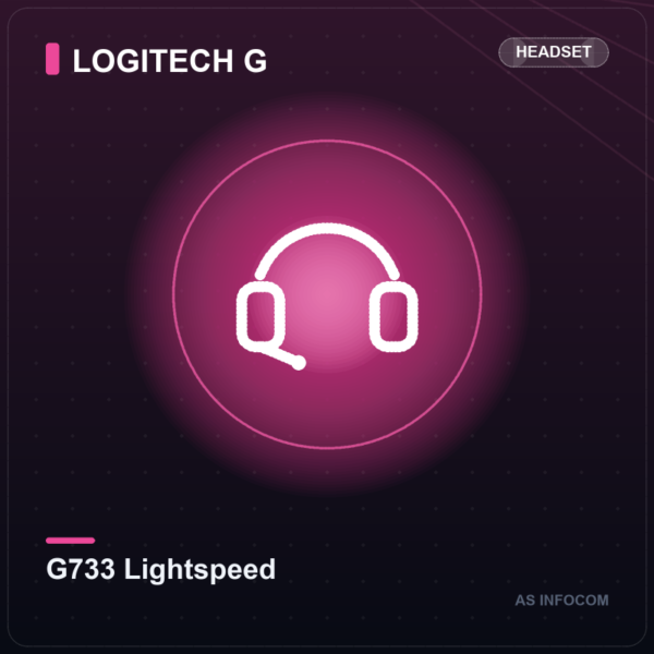 Logitech G733 Lightspeed Wireless Gaming Headset
