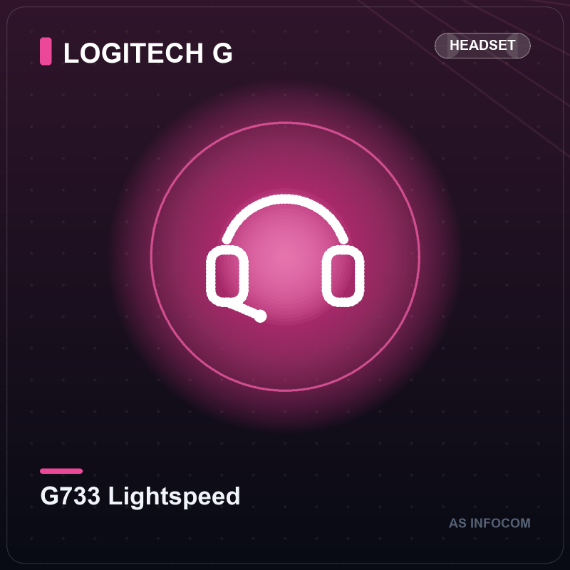 Logitech G733 Lightspeed Wireless Gaming Headset