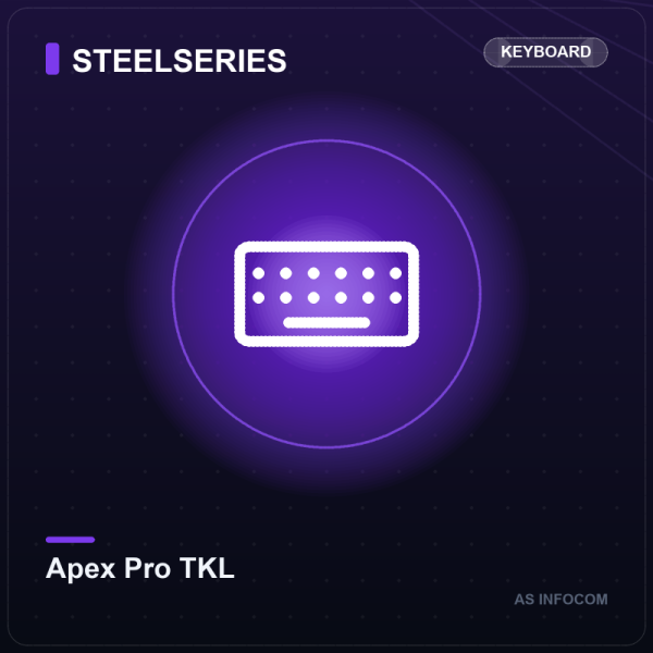 SteelSeries Apex Pro TKL Mechanical Keyboard