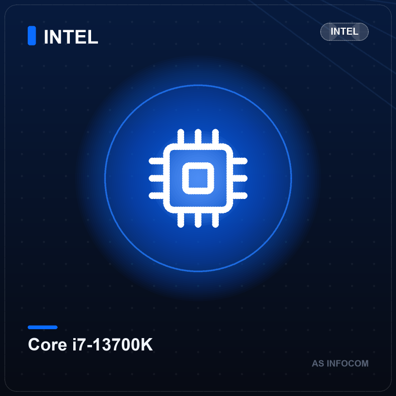 Intel Core i7-13700K Desktop Processor (16 Cores, 24 Threads, LGA1700)