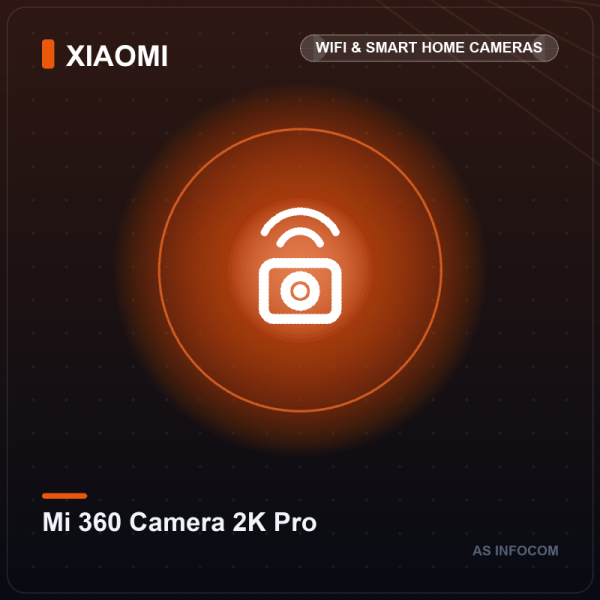 Xiaomi Mi 360 Home Security Camera 2K Pro (3MP, Pan/Tilt)