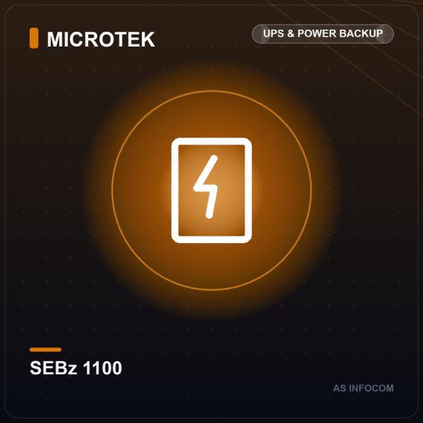 Microtek UPS SEBz 1100 (1100VA Pure Sine Wave Line-Interactive UPS)