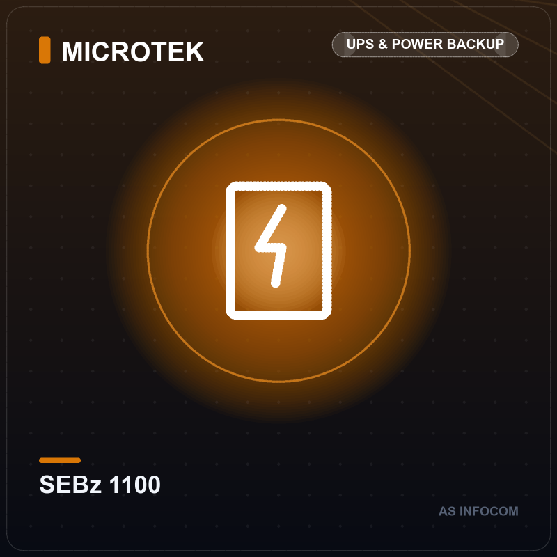 Microtek UPS SEBz 1100 (1100VA Pure Sine Wave Line-Interactive UPS)