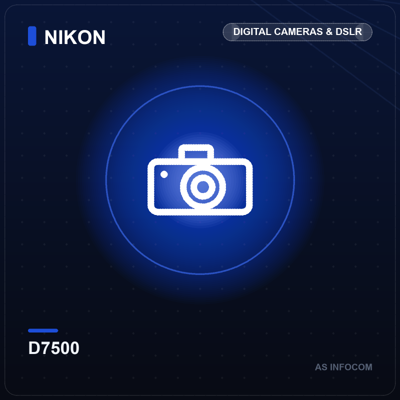Nikon D7500 DSLR Camera with AF-P 18-140mm VR Lens (20.9MP, 4K UHD)