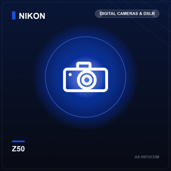 Nikon Z50 Mirrorless Camera with NIKKOR Z DX 16-50mm VR Lens (20.9MP, 4K)