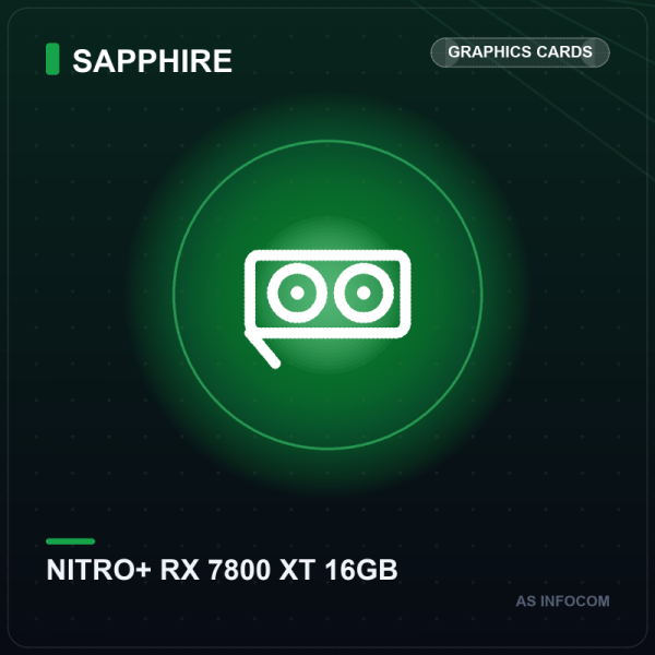 Sapphire NITRO+ Radeon RX 7800 XT 16GB GDDR6 Graphics Card