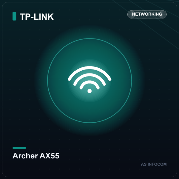 TP-Link Archer AX55 AX3000 Dual-Band Wi-Fi 6 Gigabit Router