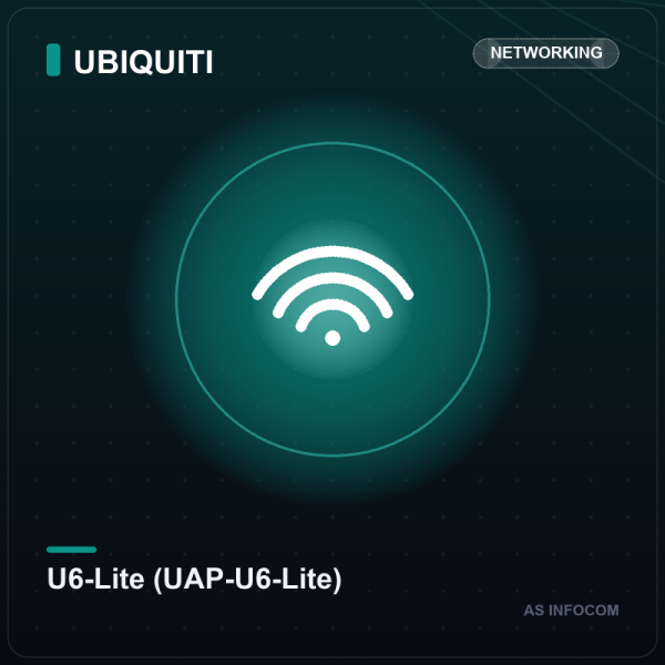 Ubiquiti UniFi U6-Lite WiFi 6 Dual-Band Access Point (UAP)